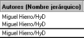 Función de nombre jerárquico de autores para columnas